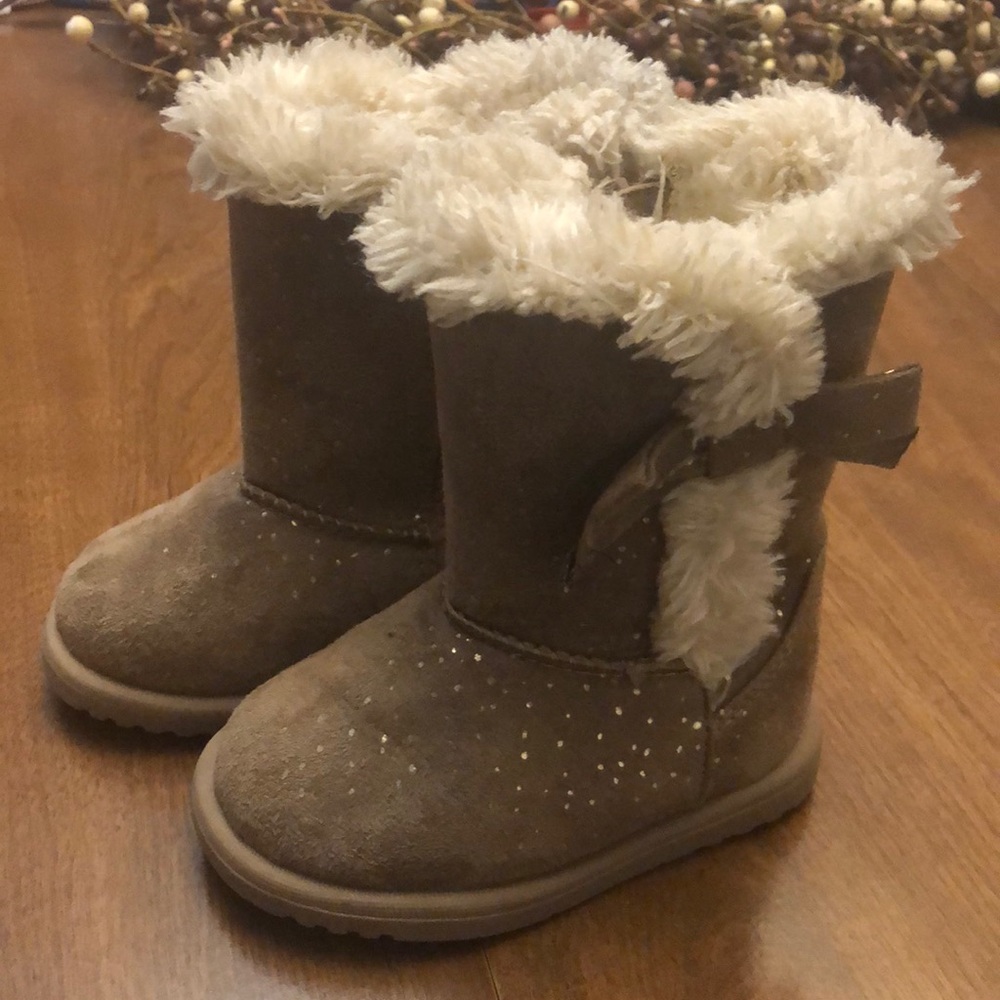🍄Jumping Beans Super Soft Boots -Toddler Size 5!!